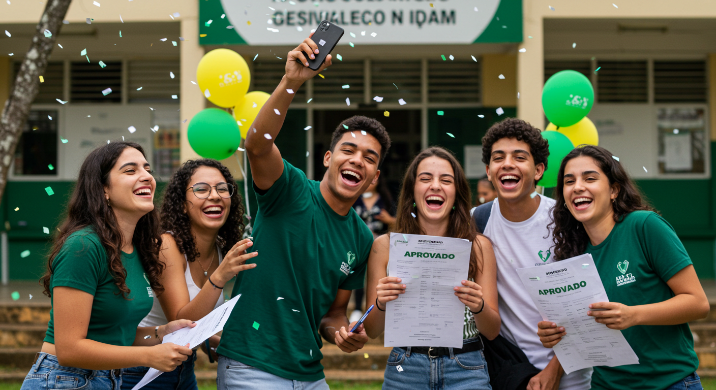 Alunos aprovados